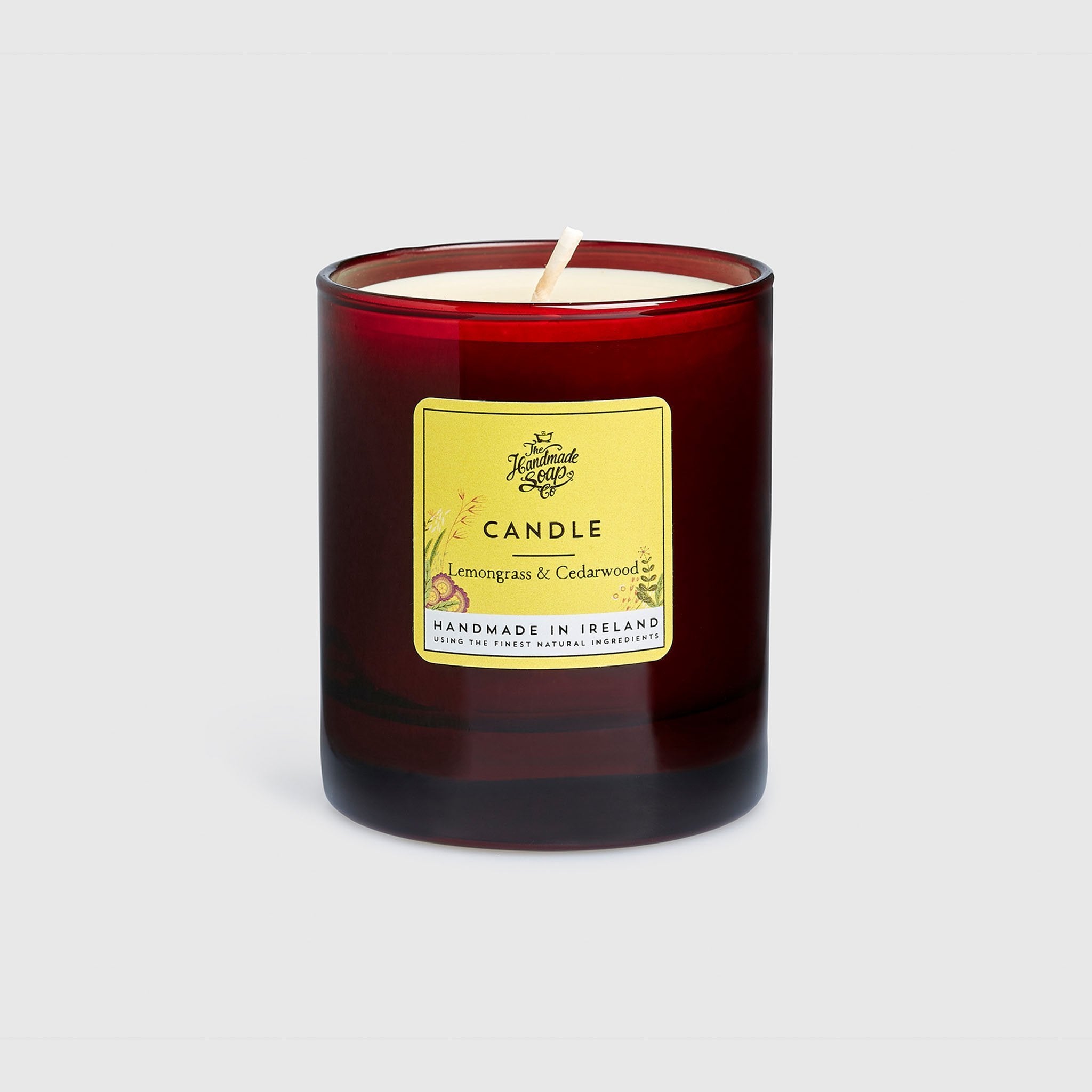Unboxed Scented Soy Candle - Lemongrass & Cedarwood | 160g (Perfectly Imperfect)