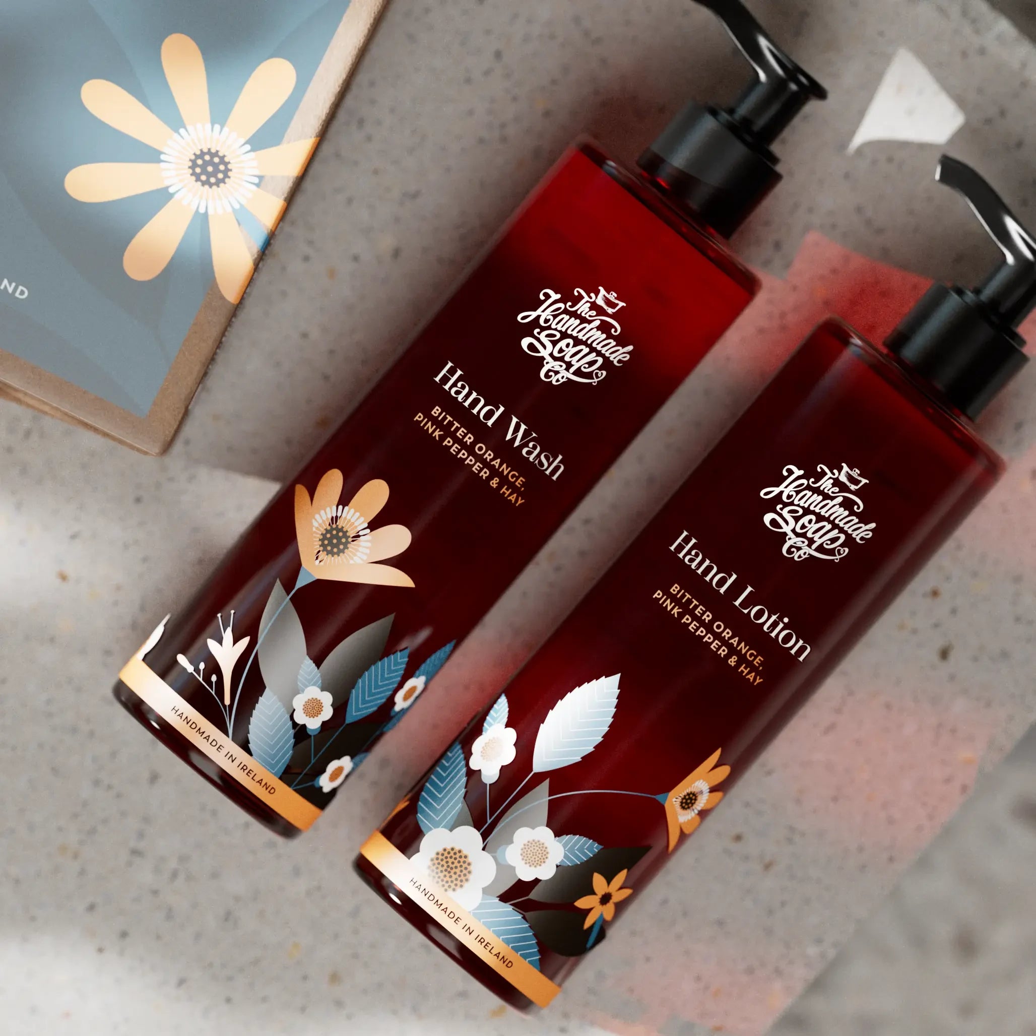 Hand Wash & Lotion Set - Bitter Orange, Pink Pepper & Hay | 250ml x 2