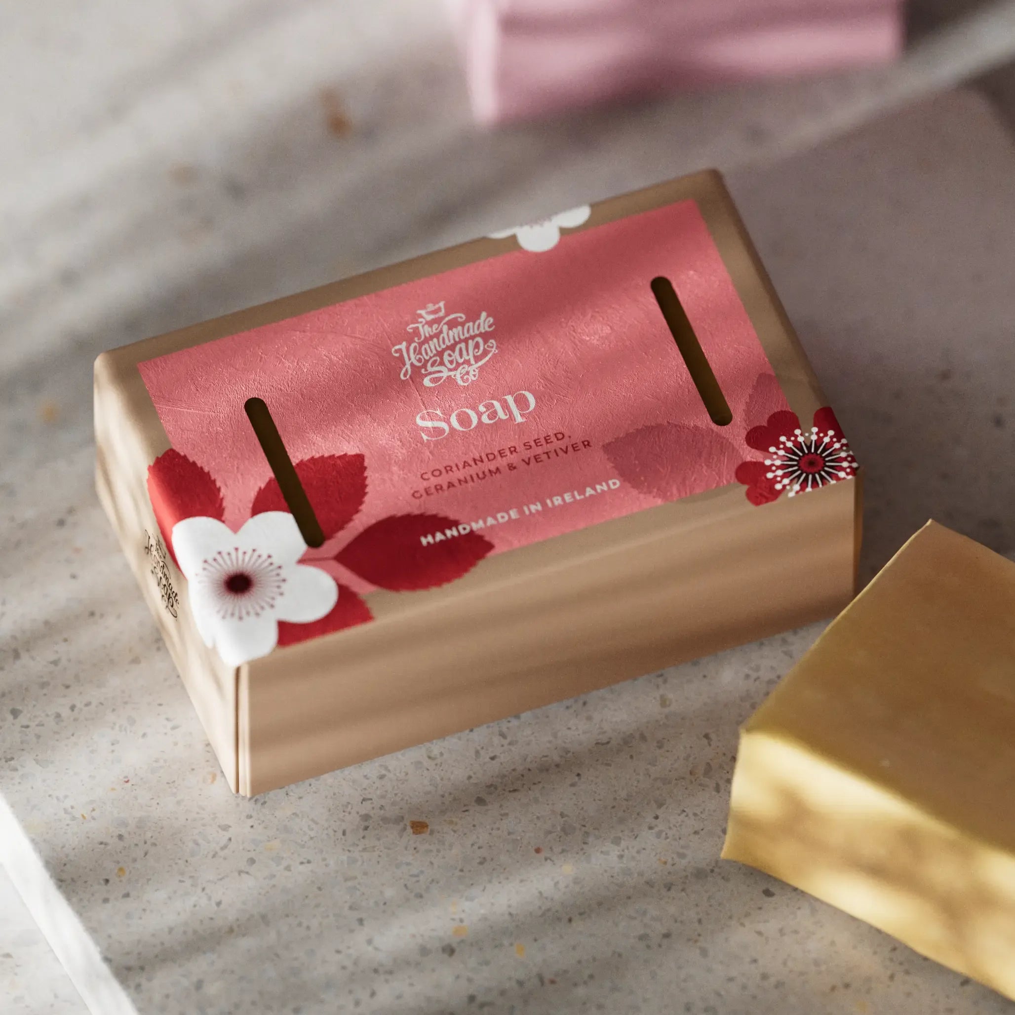 Handmade Soap - Coriander Seed, Geranium & Vetiver | 140g