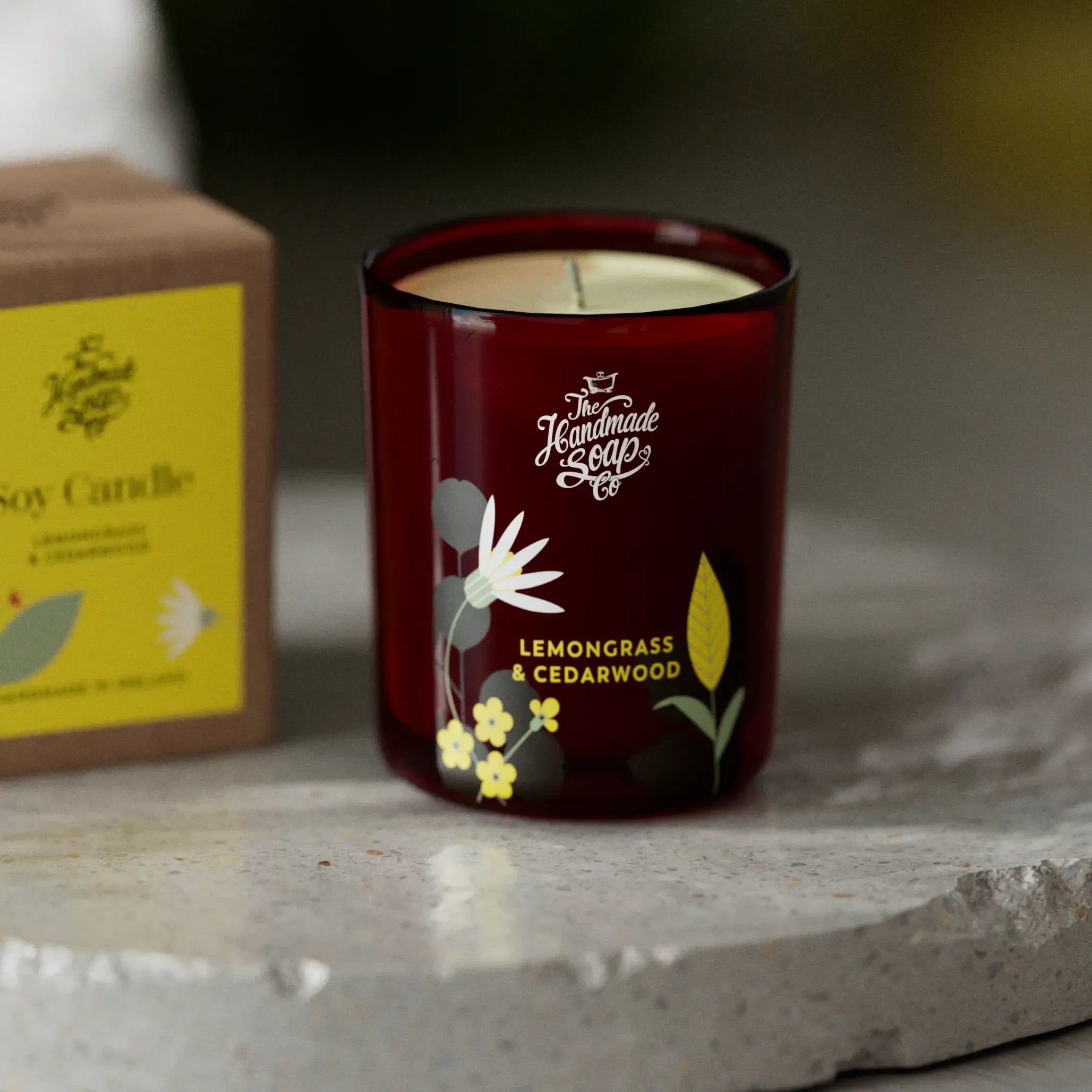 Scented Soy Candle - Lemongrass & Cedarwood | 70g