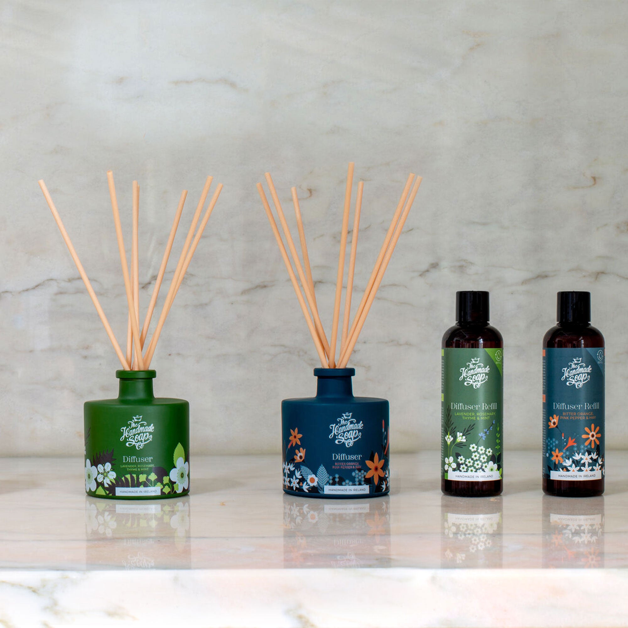 Reed Diffuser Refill Oil - Bitter Orange, Pink Pepper & Hay | 150ml (2024 Collection)