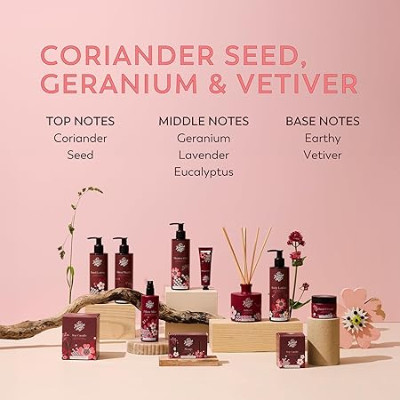 The Serenity Set | Coriander Seed, Geranium & Vetiver