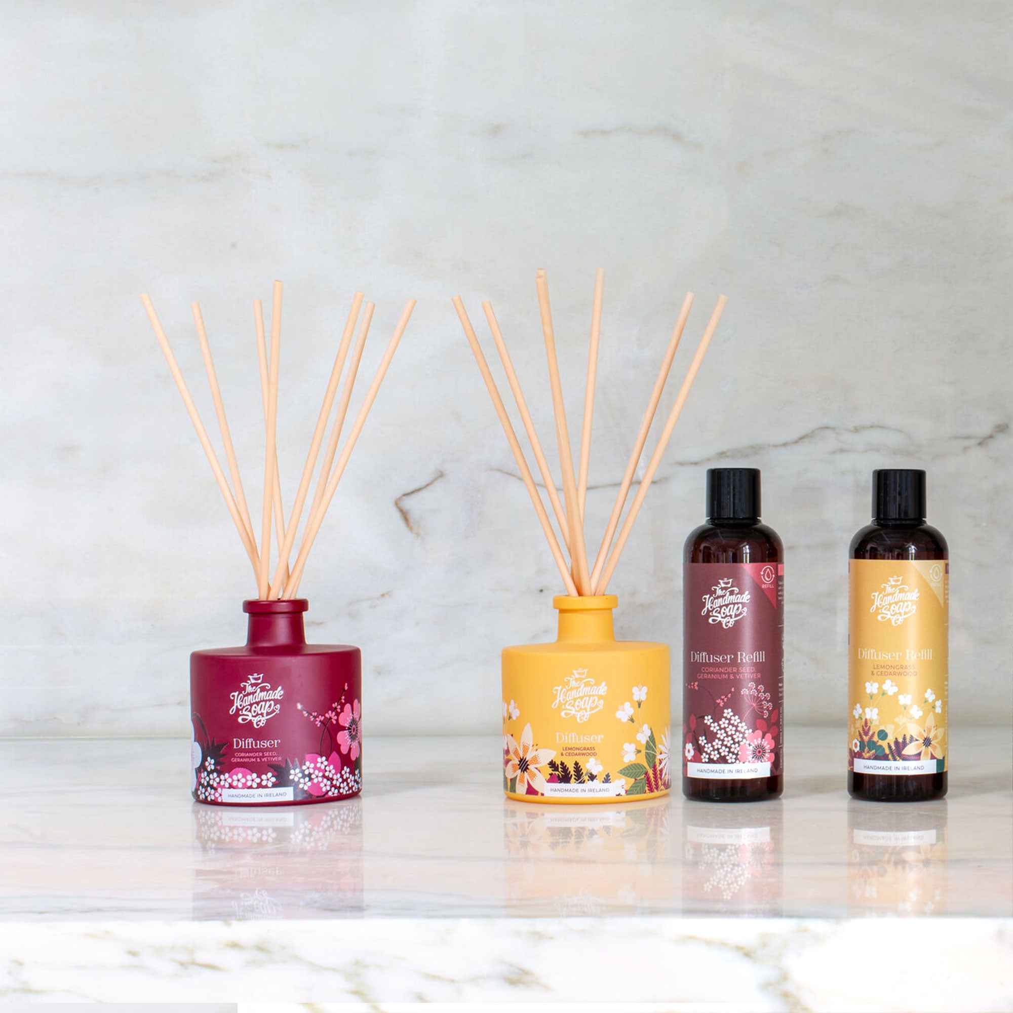 Reed Diffuser Refill Oil - Coriander Seed, Geranium & Vetiver | 150ml (2024 Collection)