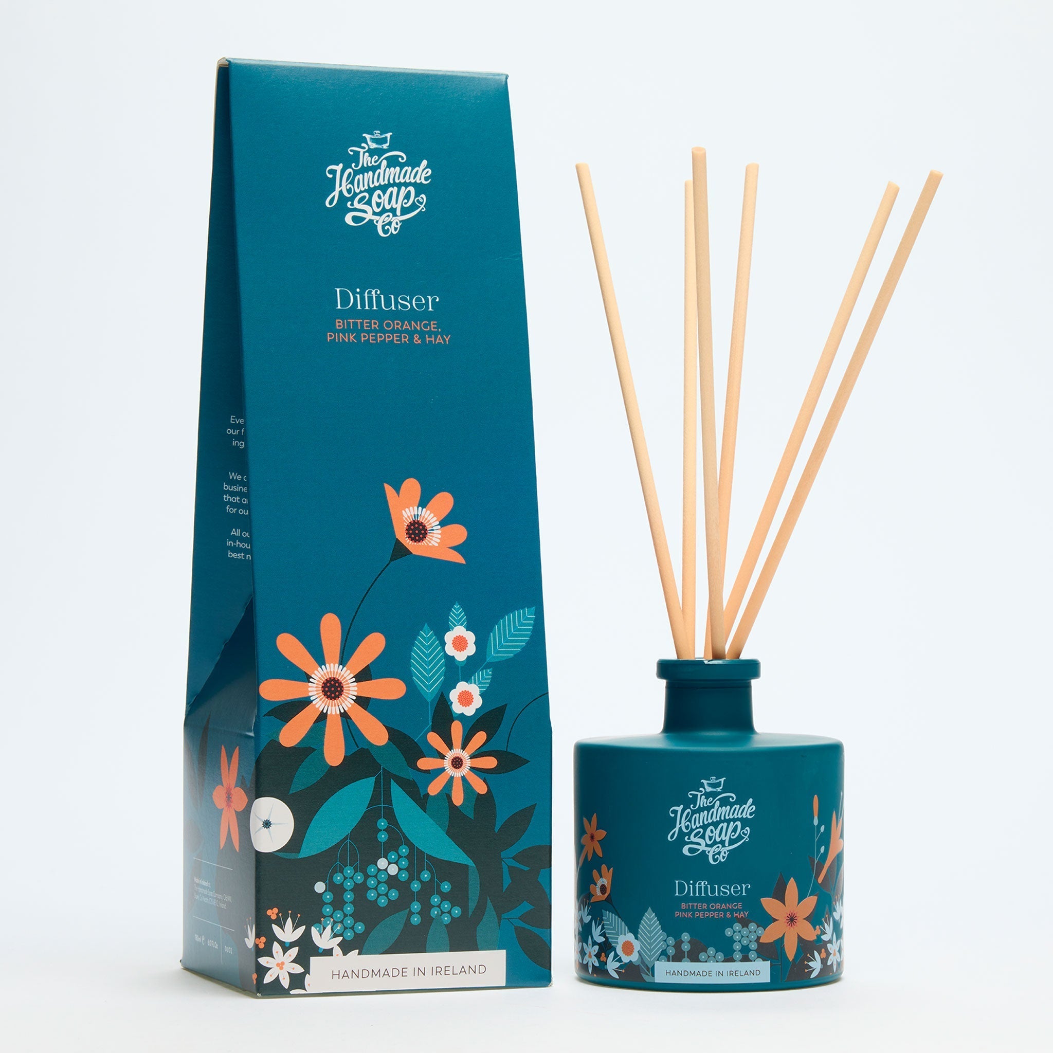 Reed Fragrance Diffuser - Bitter Orange, Pink Pepper & Hay | 200ml (2024 Collection)