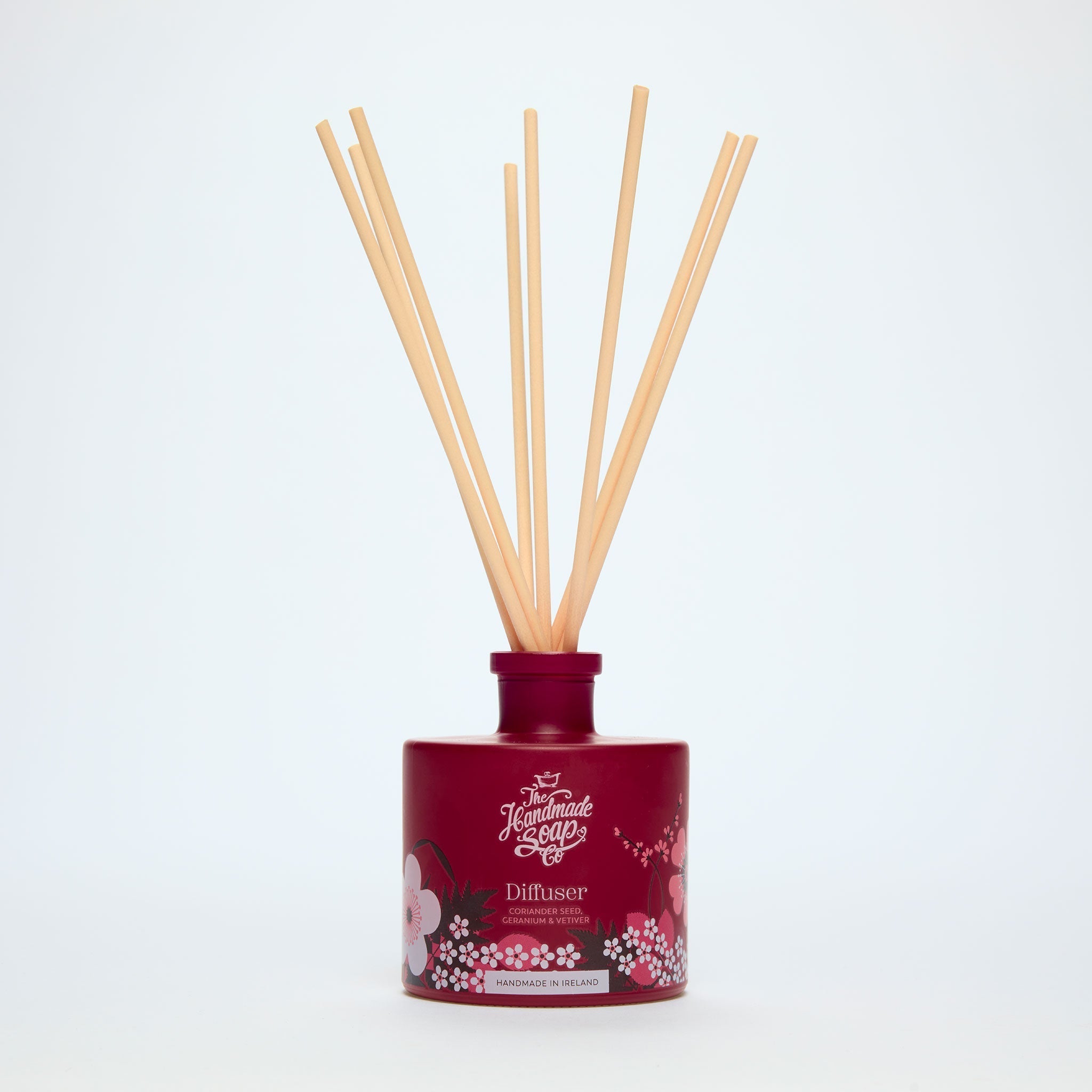 Reed Fragrance Diffuser - Coriander Seed, Geranium & Vetiver | 200ml (2024 Collection)