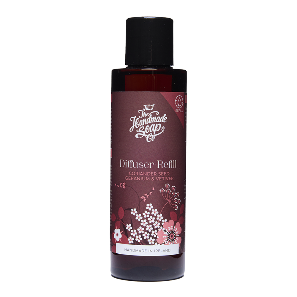 Reed Diffuser Refill Oil - Coriander Seed, Geranium & Vetiver | 150ml (2024 Collection)