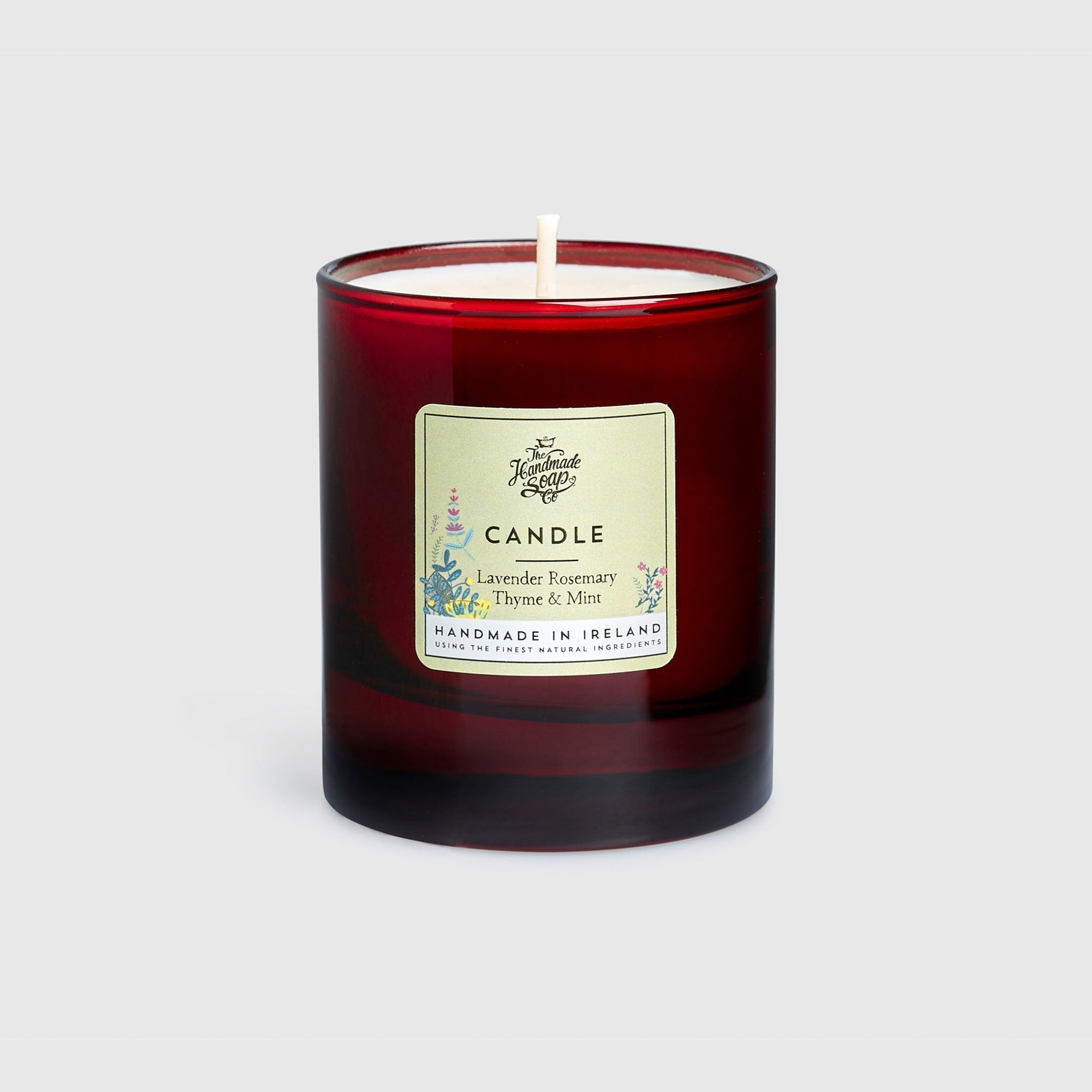 Unboxed Scented Soy Candle - Lavender, Rosemary, Thyme & Mint | 160g (Perfectly Imperfect)