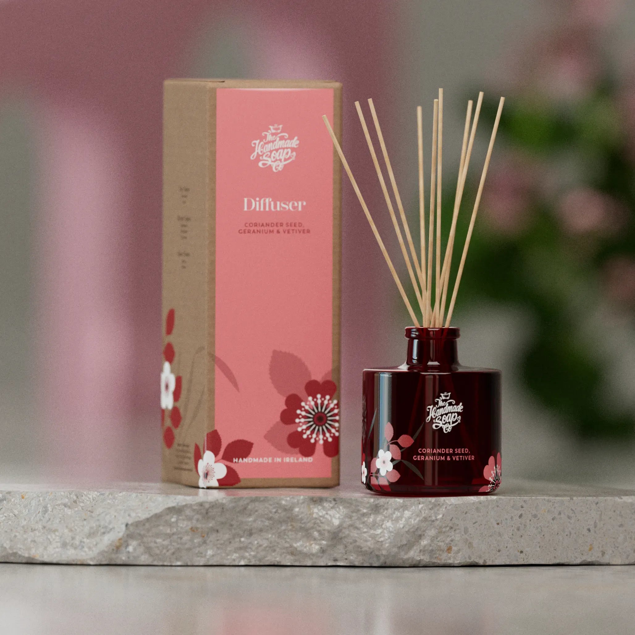 Reed Fragrance Diffuser - Coriander Seed, Geranium & Vetiver | 200ml