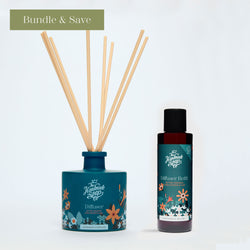 Fragrance Diffuser + Refill - Bitter Orange, Pink Pepper & Hay | 200ml + 150ml