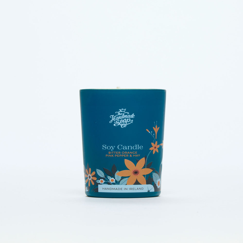 Scented Soy Candle - Bitter Orange, Pink Pepper & Hay | 70g (2024 Collection)