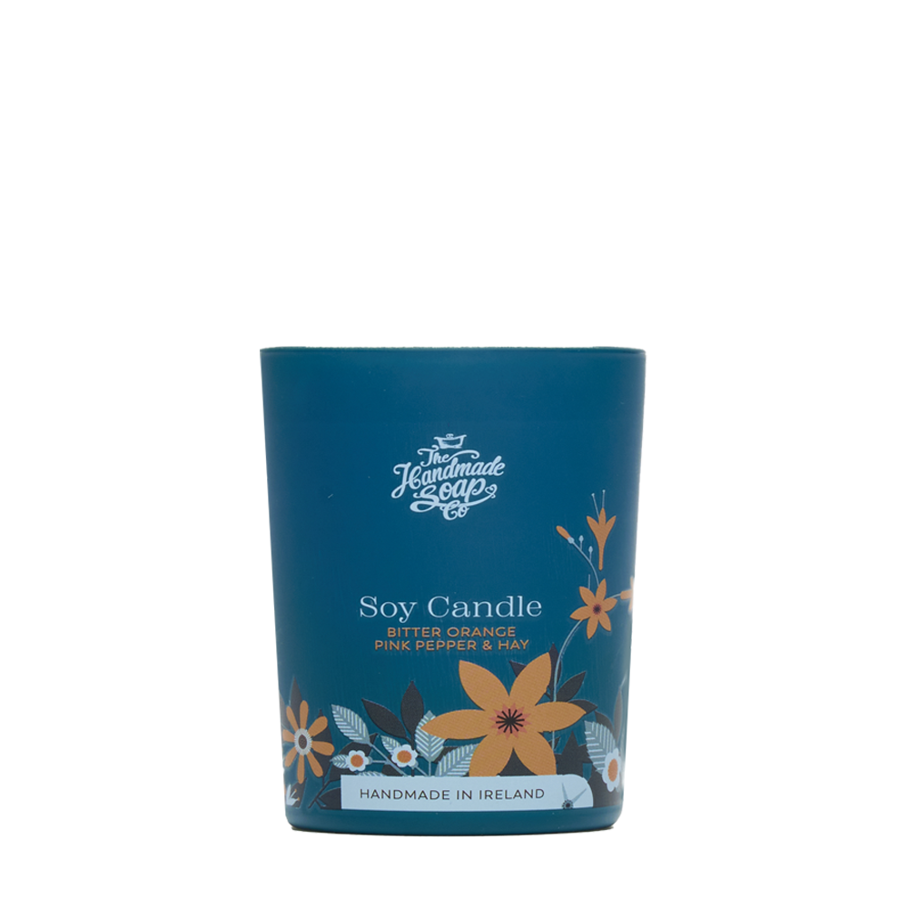 Scented Soy Candle - Bitter Orange, Pink Pepper & Hay | 70g