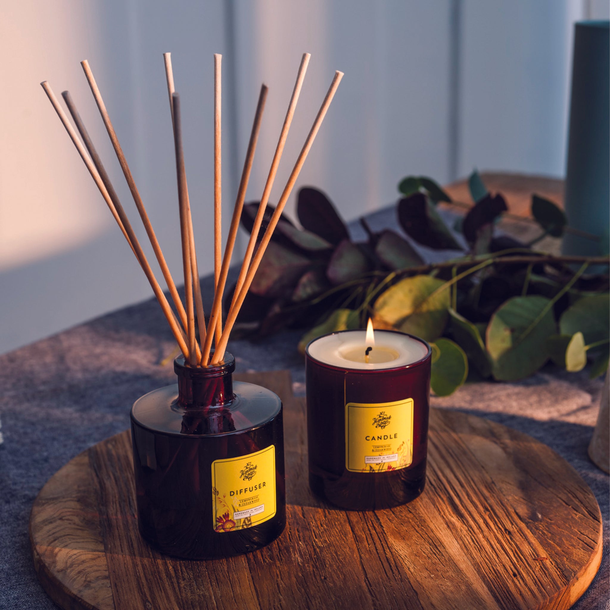 Soy Candle - Lemongrass & Cedarwood | 160g