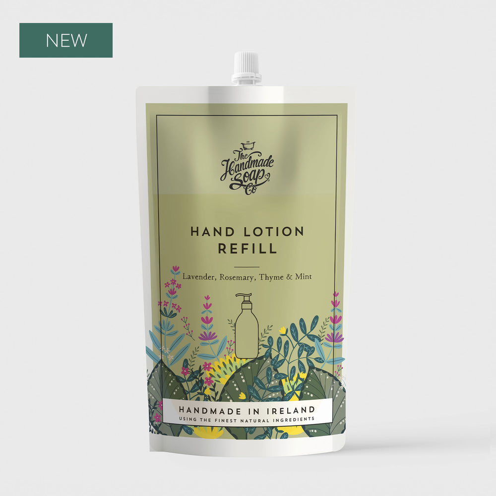 Hand Lotion Refill - Lavender, Rosemary, Thyme & Mint | 500ml (2024 Collection)
