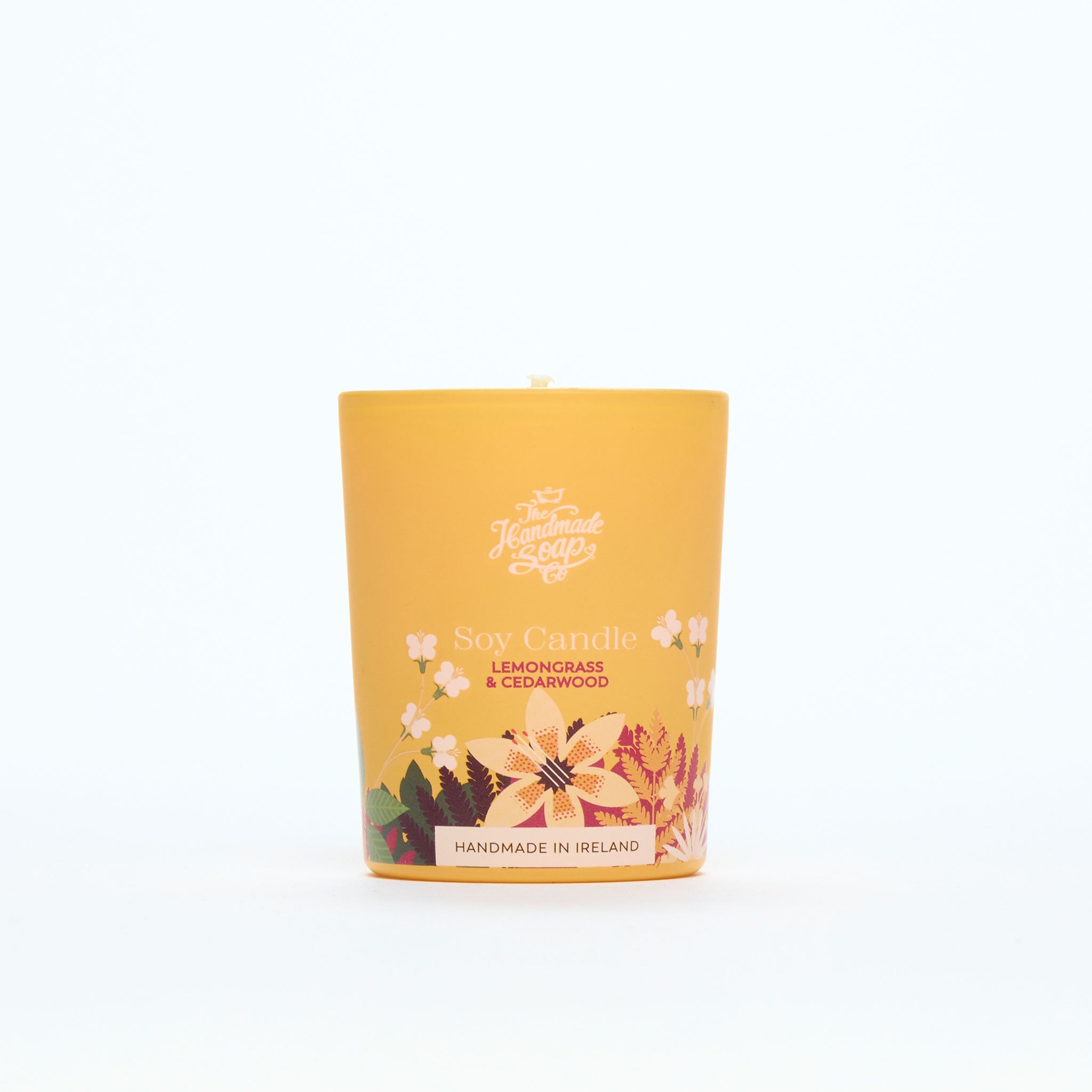 Unboxed Scented Soy Candle - Lemongrass & Cedarwood | 70g (Perfectly Imperfect)