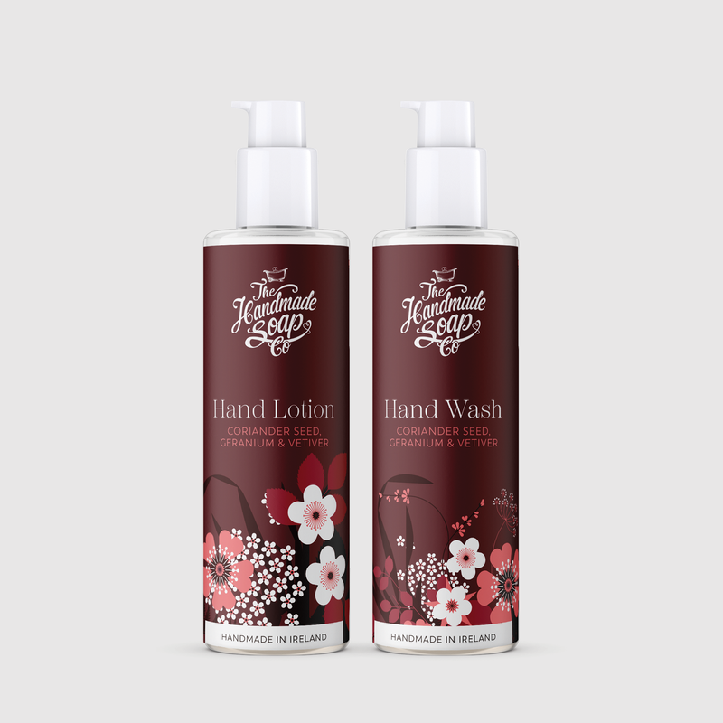 Hand Wash & Lotion - Coriander Seed, Geranium & Vetiver | 100ml x 2