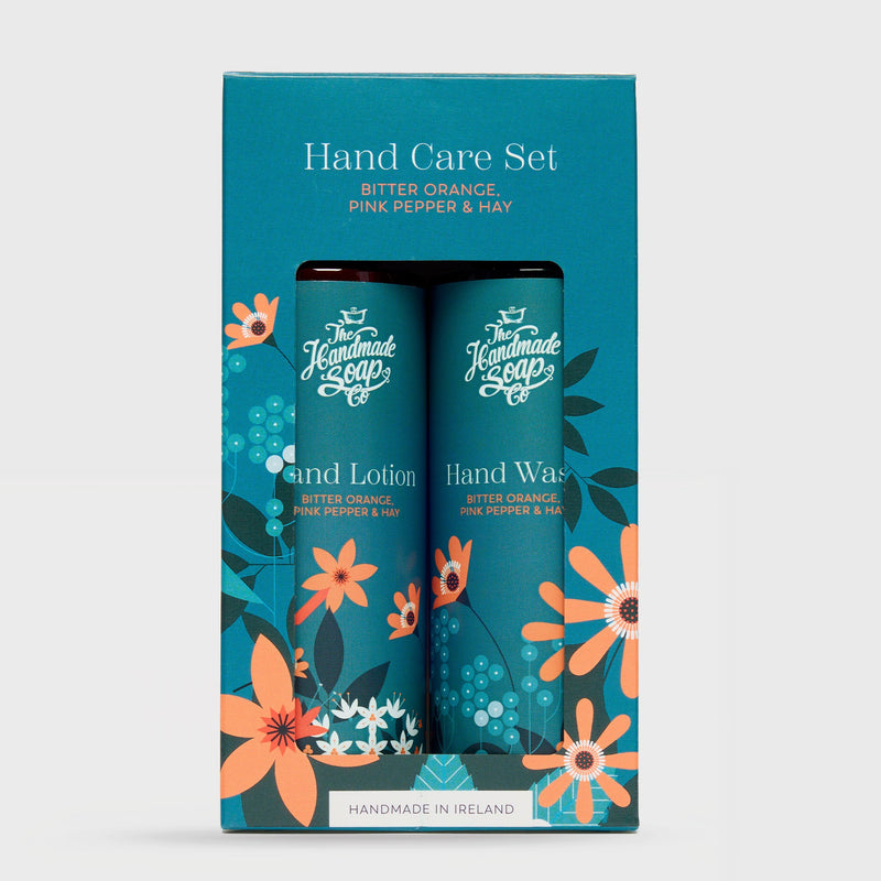 Hand Wash & Lotion Set - Bitter Orange, Pink Pepper & Hay | 250ml x 2