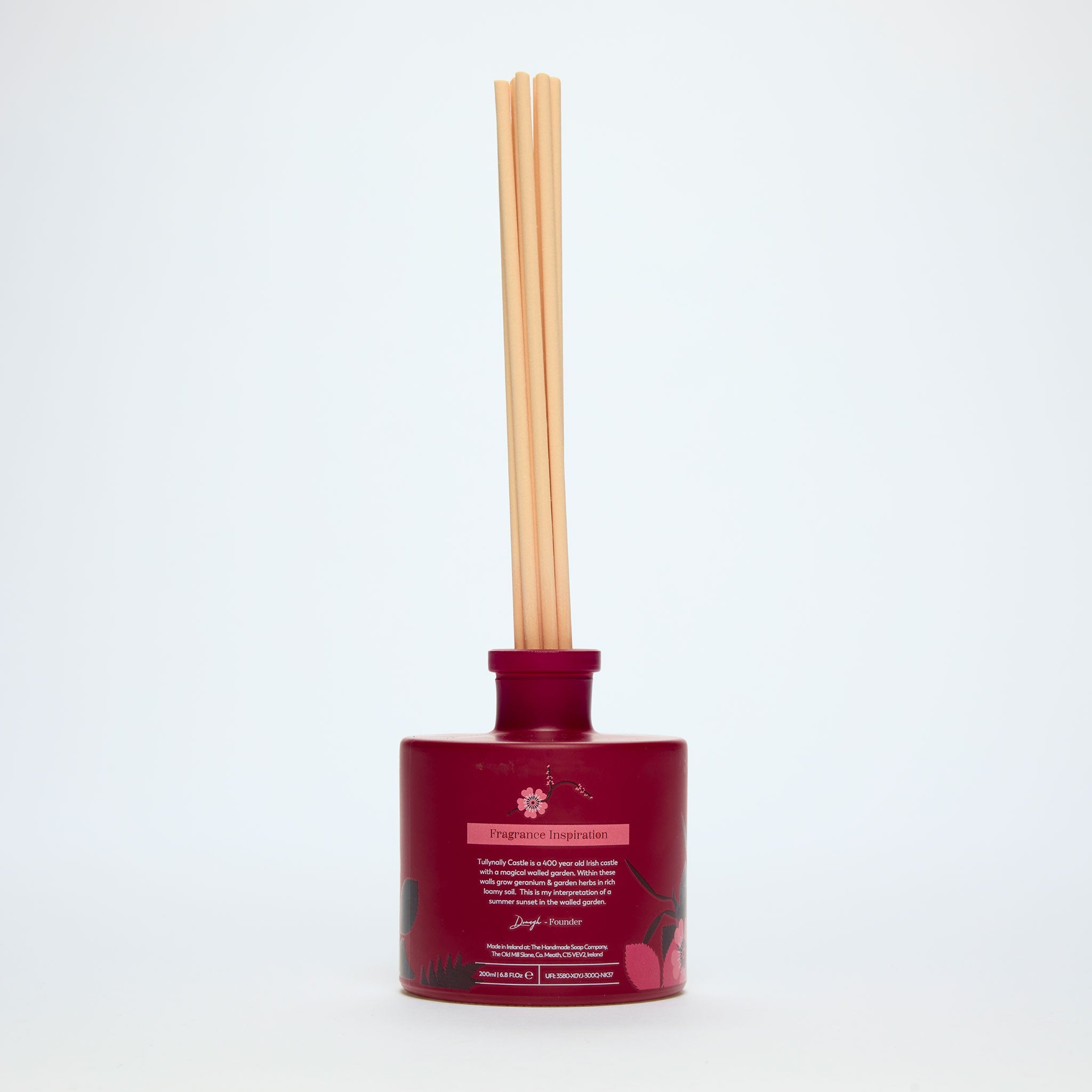 Reed Fragrance Diffuser - Coriander Seed, Geranium & Vetiver | 200ml