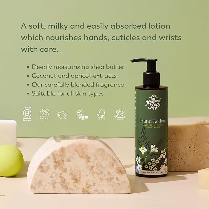 Hand Lotion - Lavender, Rosemary, Thyme & Mint | 250ml