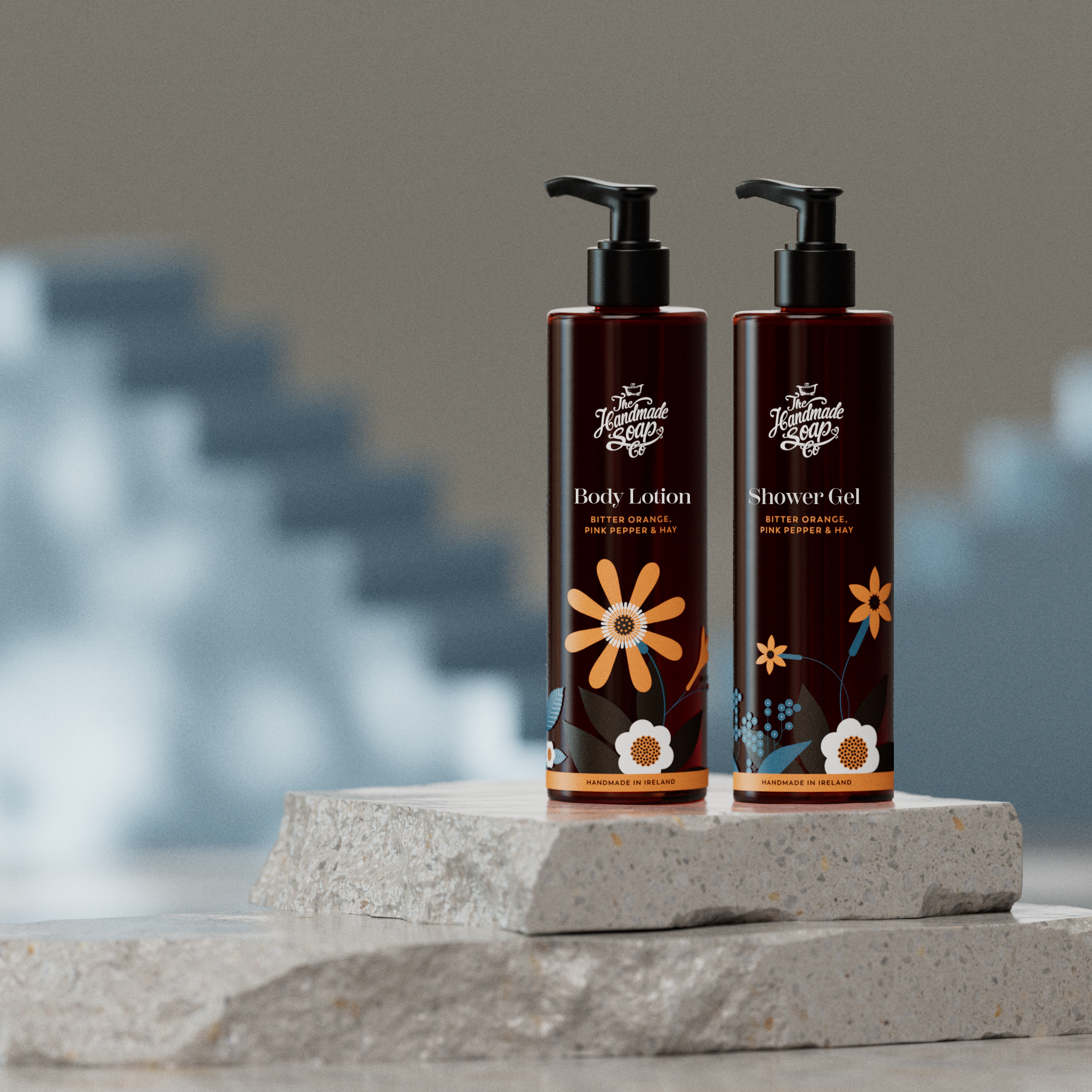 Body Duo - Bitter Orange, Pink Pepper, & Hay | 250ml x 2