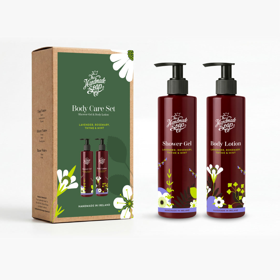 Body Care Set - Lavender, Rosemary, Thyme, & Mint | 250ml x 2