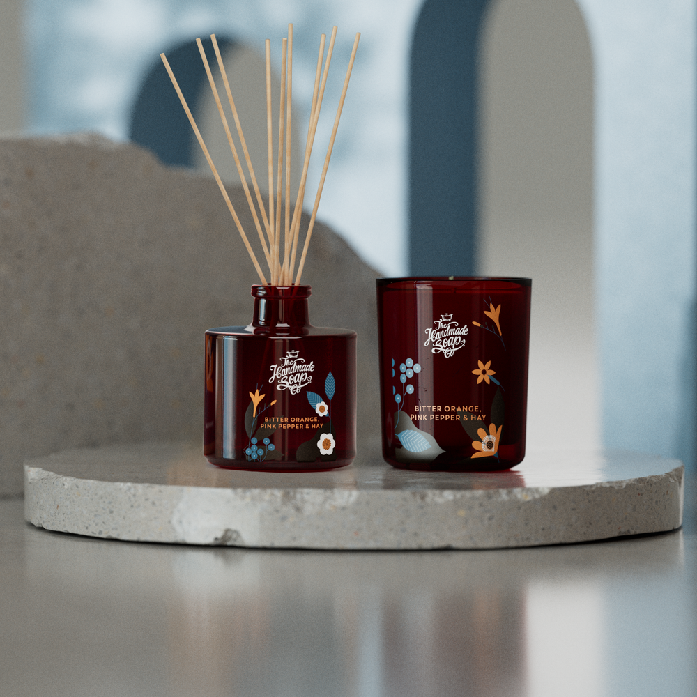 Home Harmony Set - Bitter Orange, Pink Pepper, & Hay