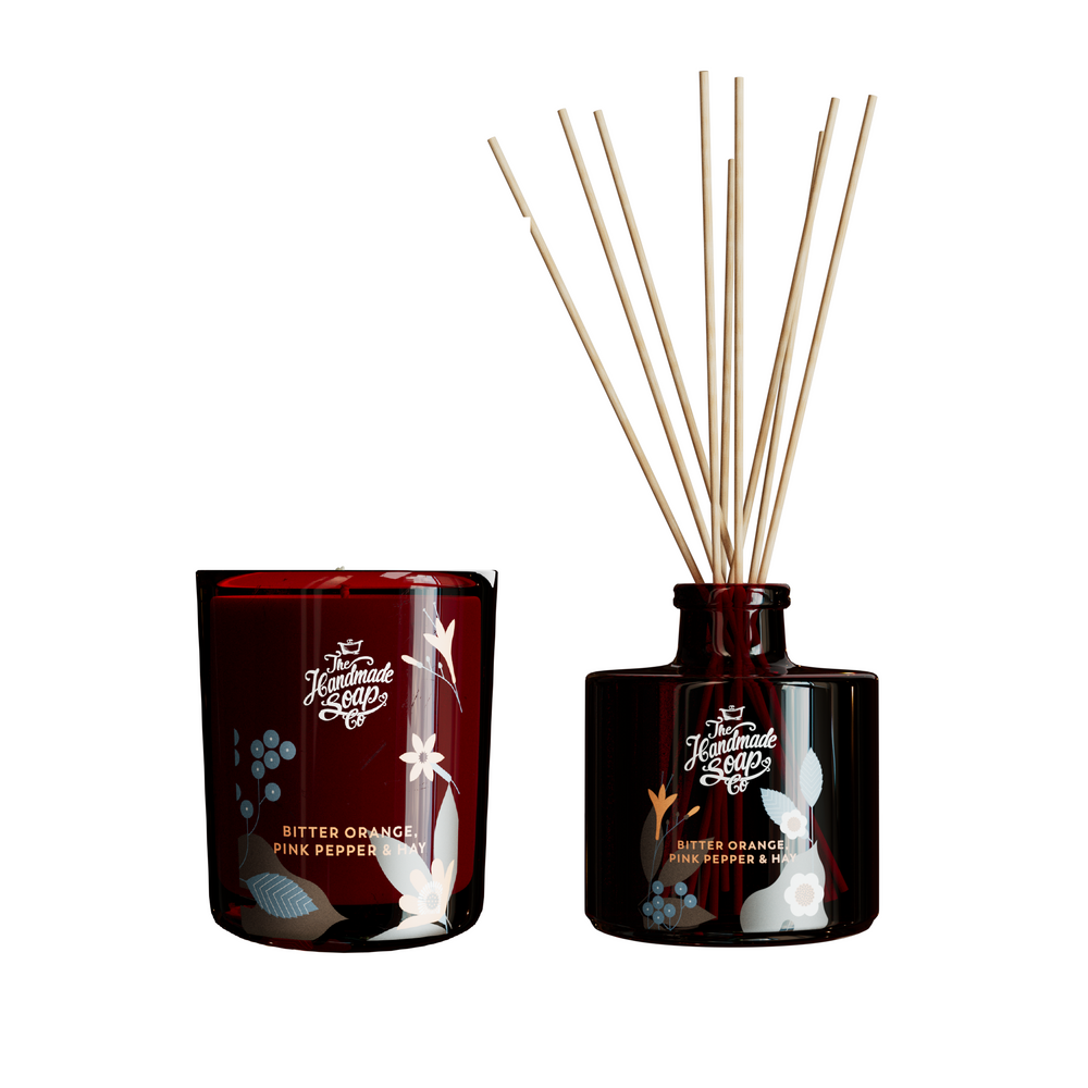 Home Harmony Set - Bitter Orange, Pink Pepper, & Hay