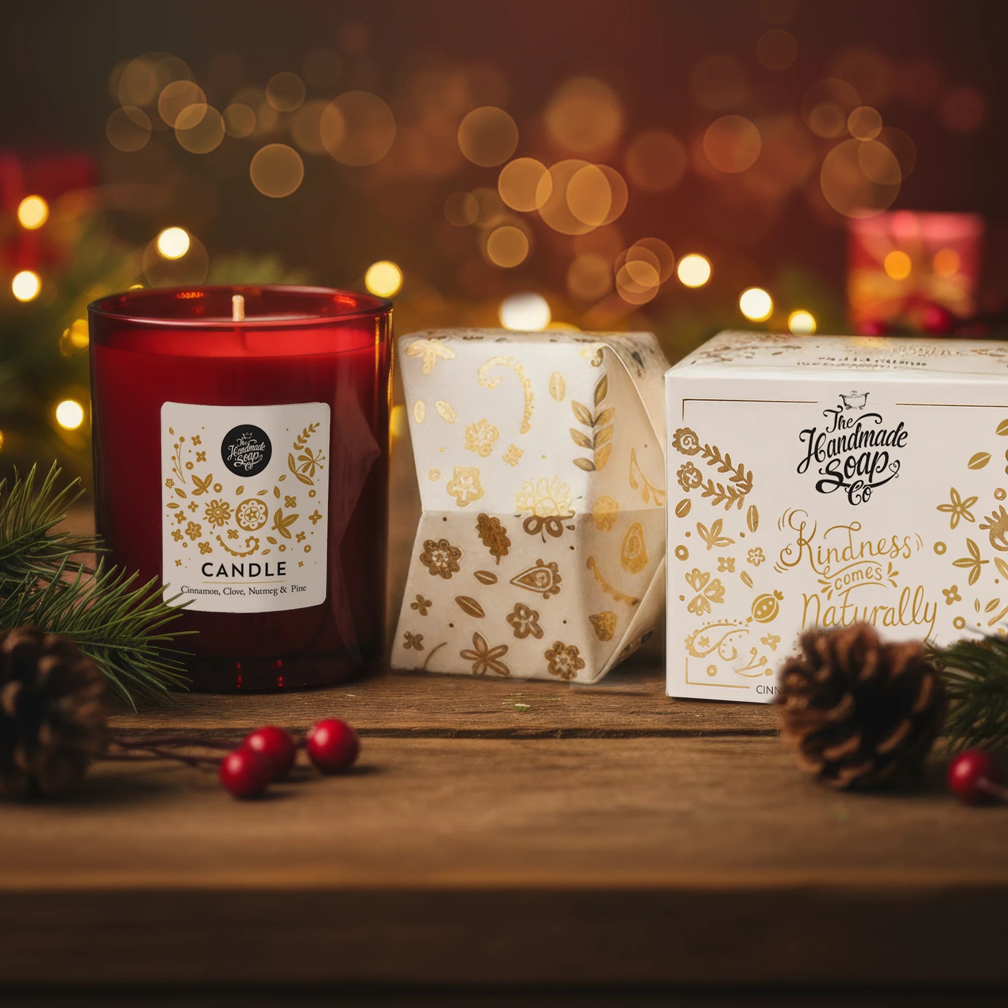 Limited Edition Seasonal Candle - Cinnamon, Clove, Nutmeg & Pine | 70g