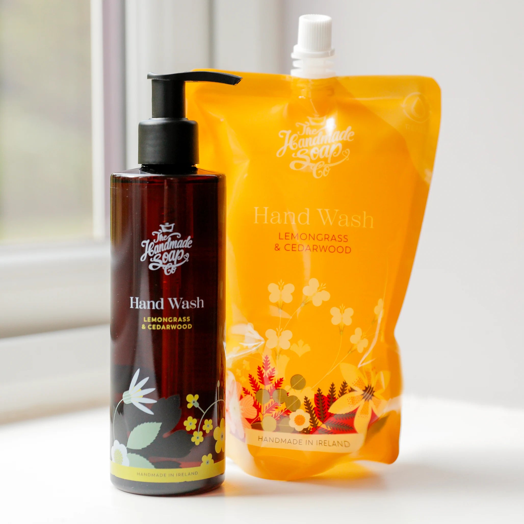 Hand Wash + Refill - Lemongrass & Cedarwood | 250ml + 500ml