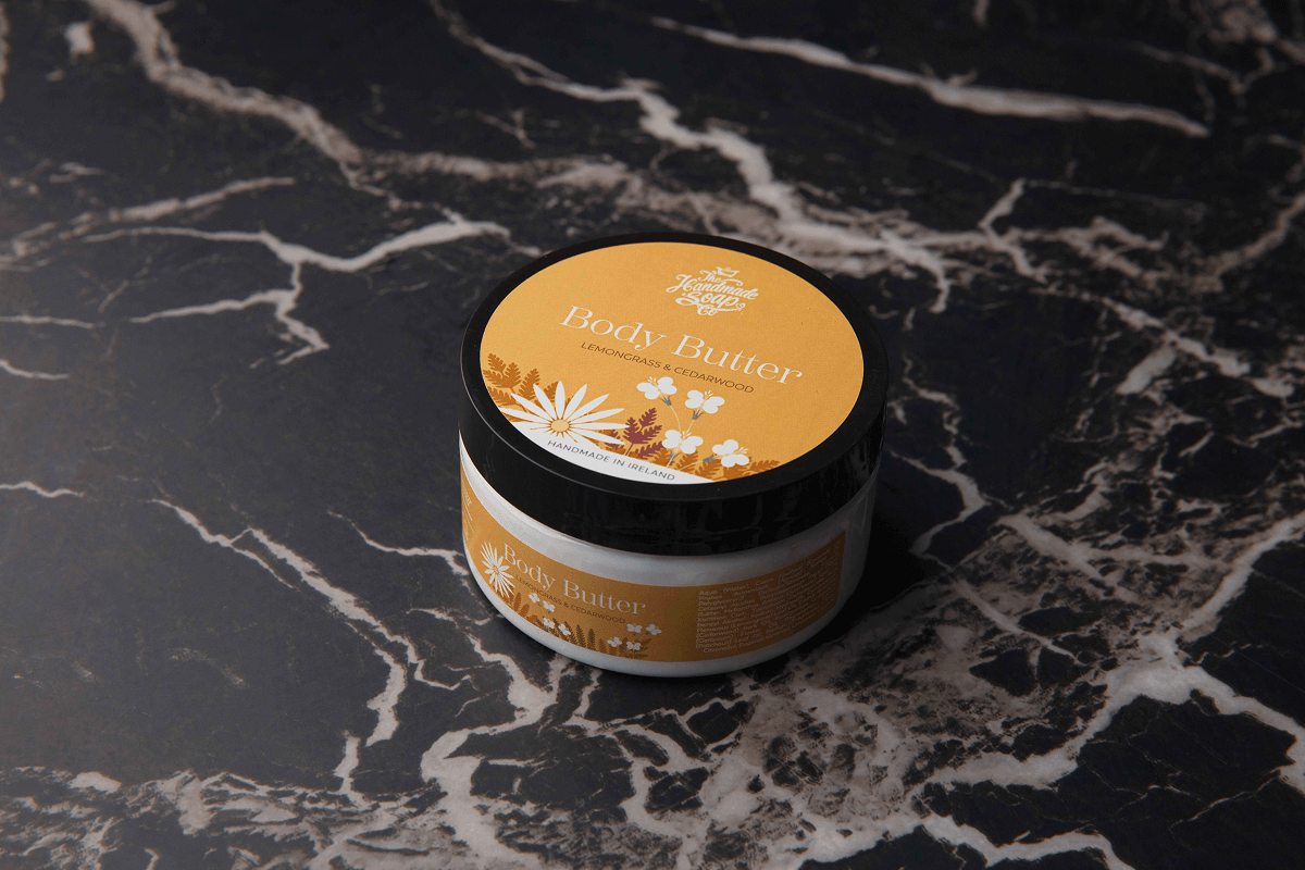 Mother’s Day Body Scrub & Body Butter Duo – Lemongrass | 200ml x 2