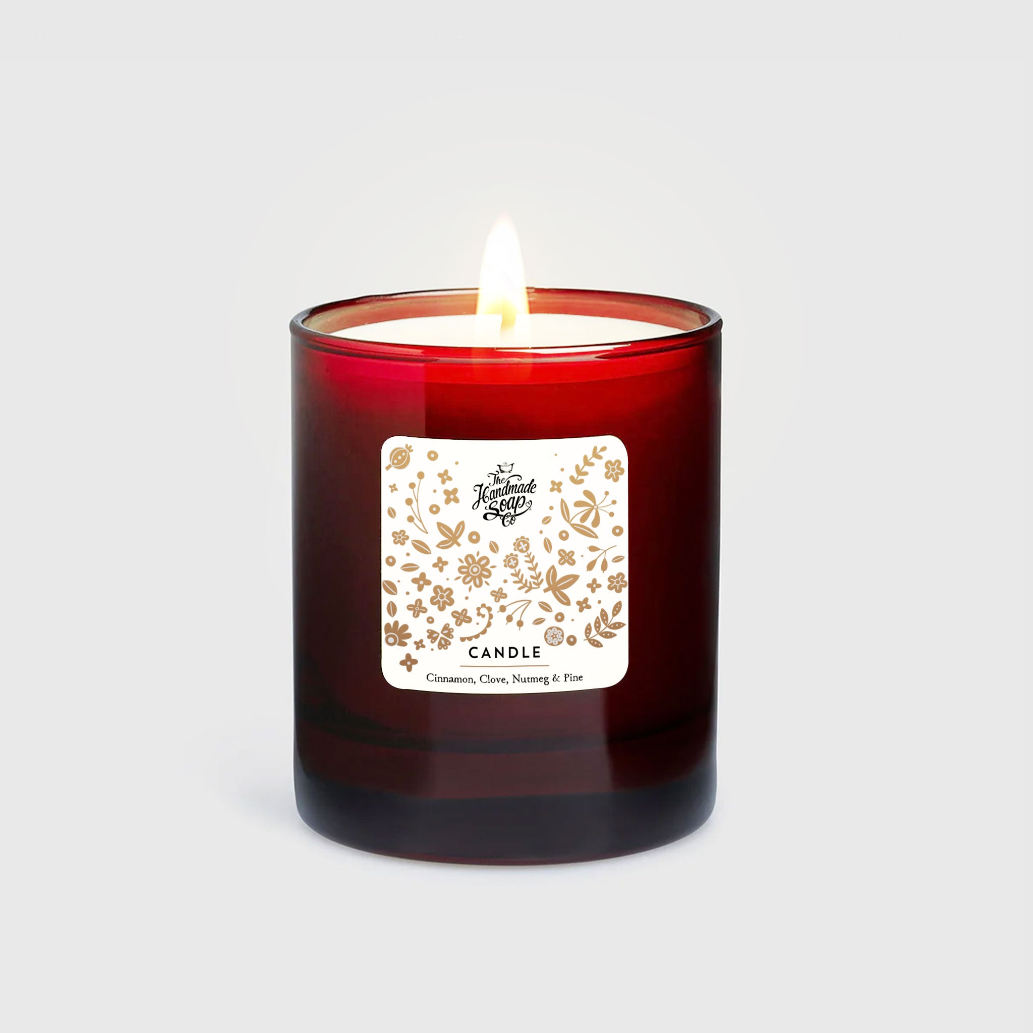 Limited Edition Soy Candle - Cinnamon, Clove, Nutmeg + Pine