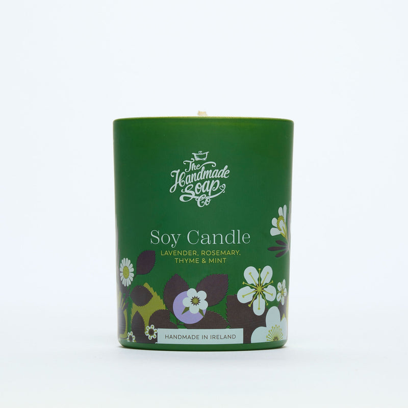 Scented Soy Candle - Lavender, Rosemary, Thyme & Mint | 210g