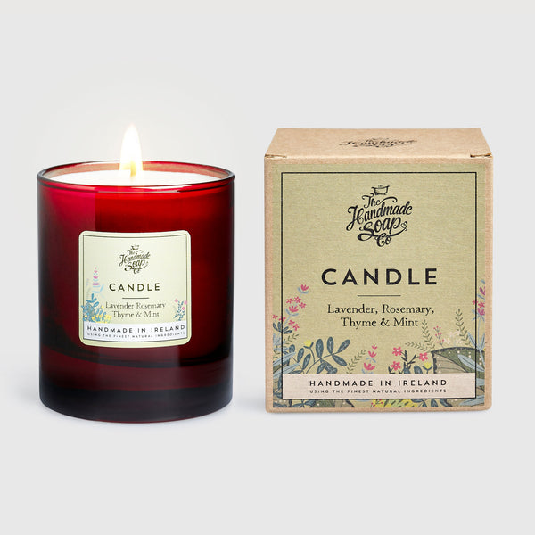 Soy Candle - Lavender, Rosemary, Thyme & Mint | 160g