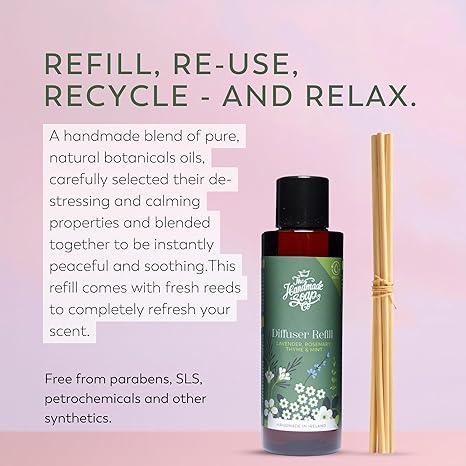 Reed Diffuser Refill Oil - Lavender, Rosemary, Thyme & Mint | 150ml