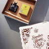 Signature Home Set with Lemongrass & Cedarwood Candle and Diffuser, presented in a Christmas gift box by The Handmade Soap Company.