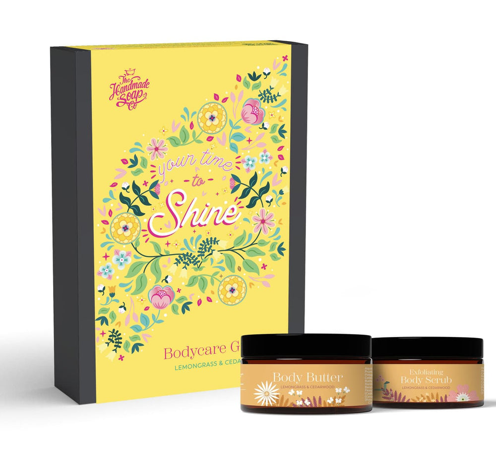 Time To Shine - Body Scrub & Body Butter Duo – Lemongrass | 200ml x 2