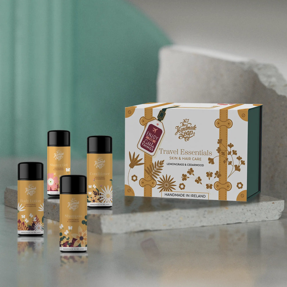 Travel Suitcase - Body Care Essentials| 4x 50ml