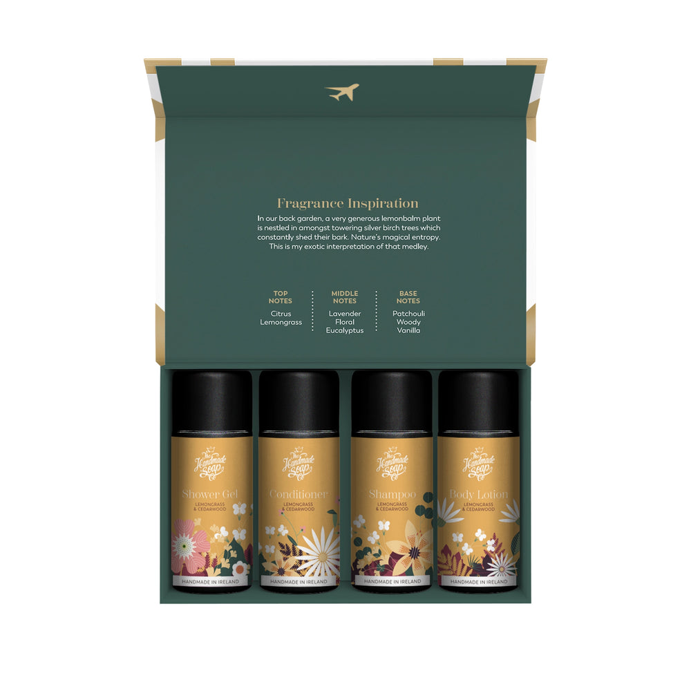 Travel Suitcase - Body Care Essentials| 4x 50ml