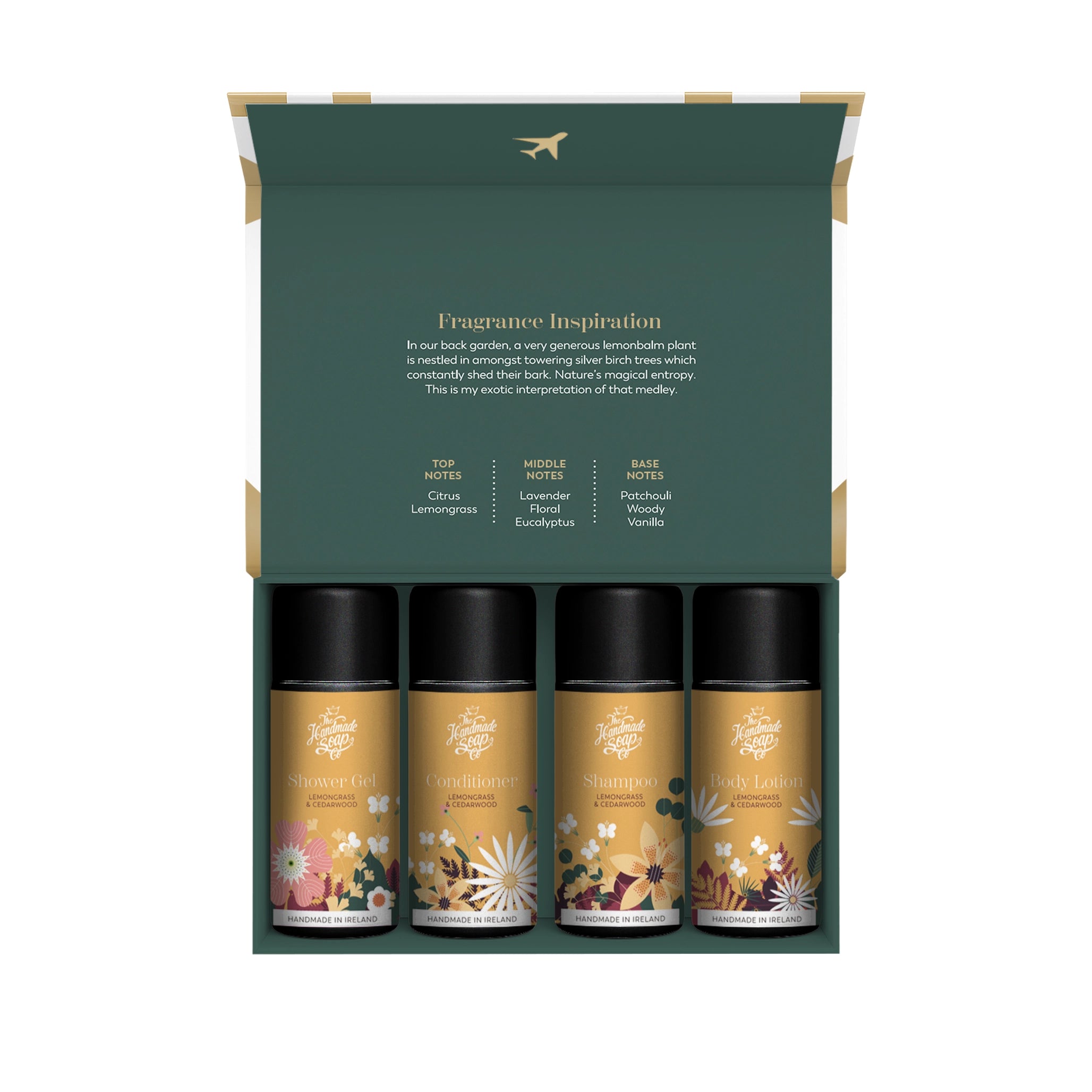 Travel Suitcase - Body Care Essentials| 4x 50ml