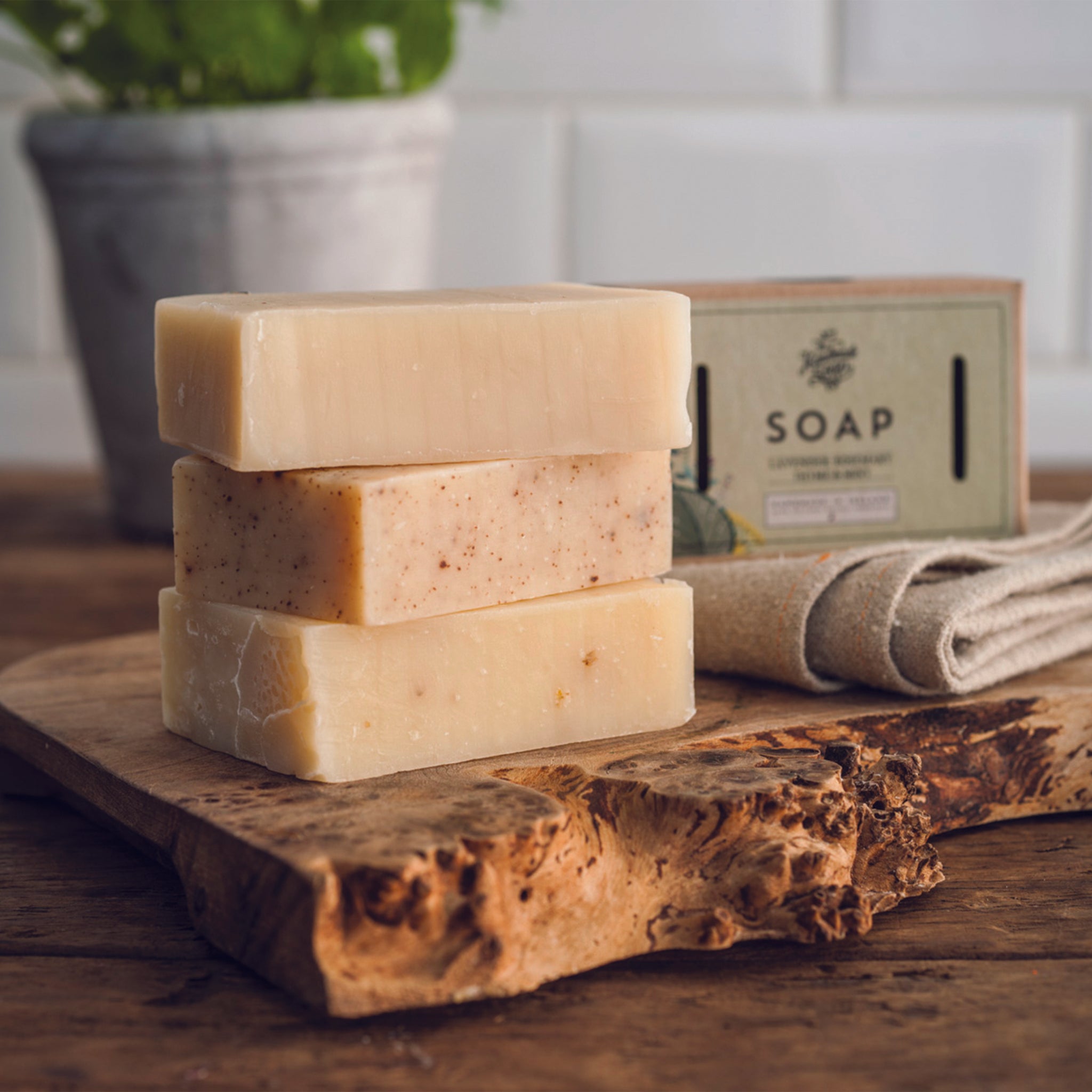 Trio of Handmade Soap Bars | 3 x 140g