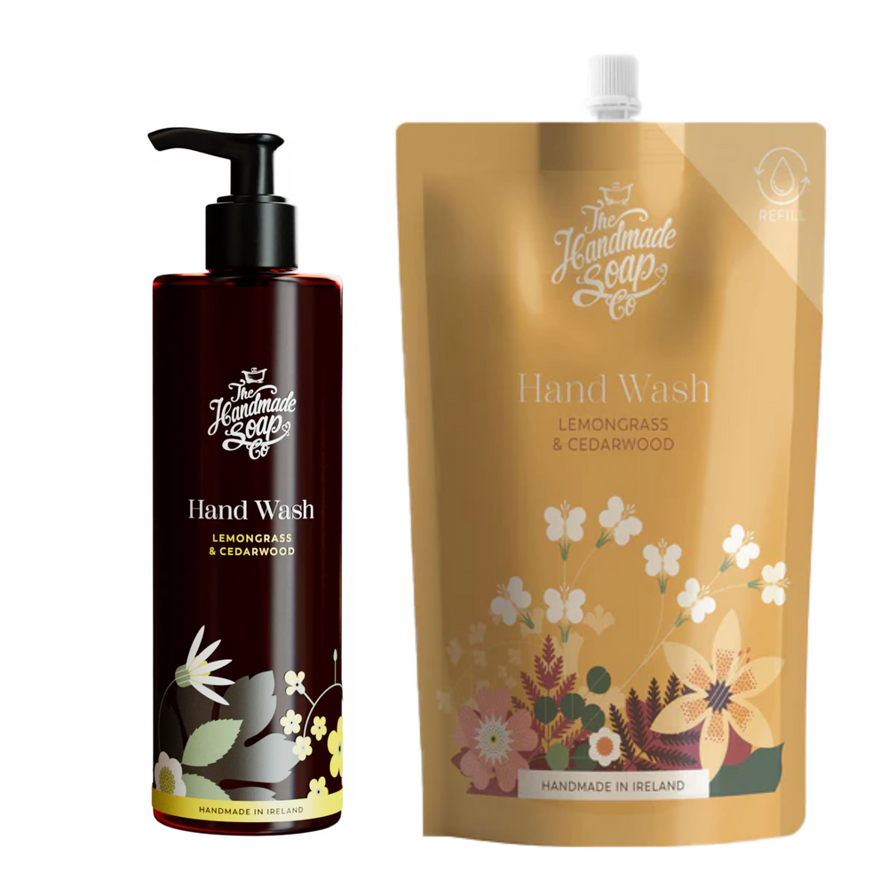 Hand Wash + Refill - Lemongrass & Cedarwood | 250ml + 500ml