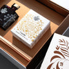 Winter Warmth Set with Cinnamon, Clove, Nutmeg & Pine Candle and Diffuser, presented in a Christmas gift box by The Handmade Soap Company.