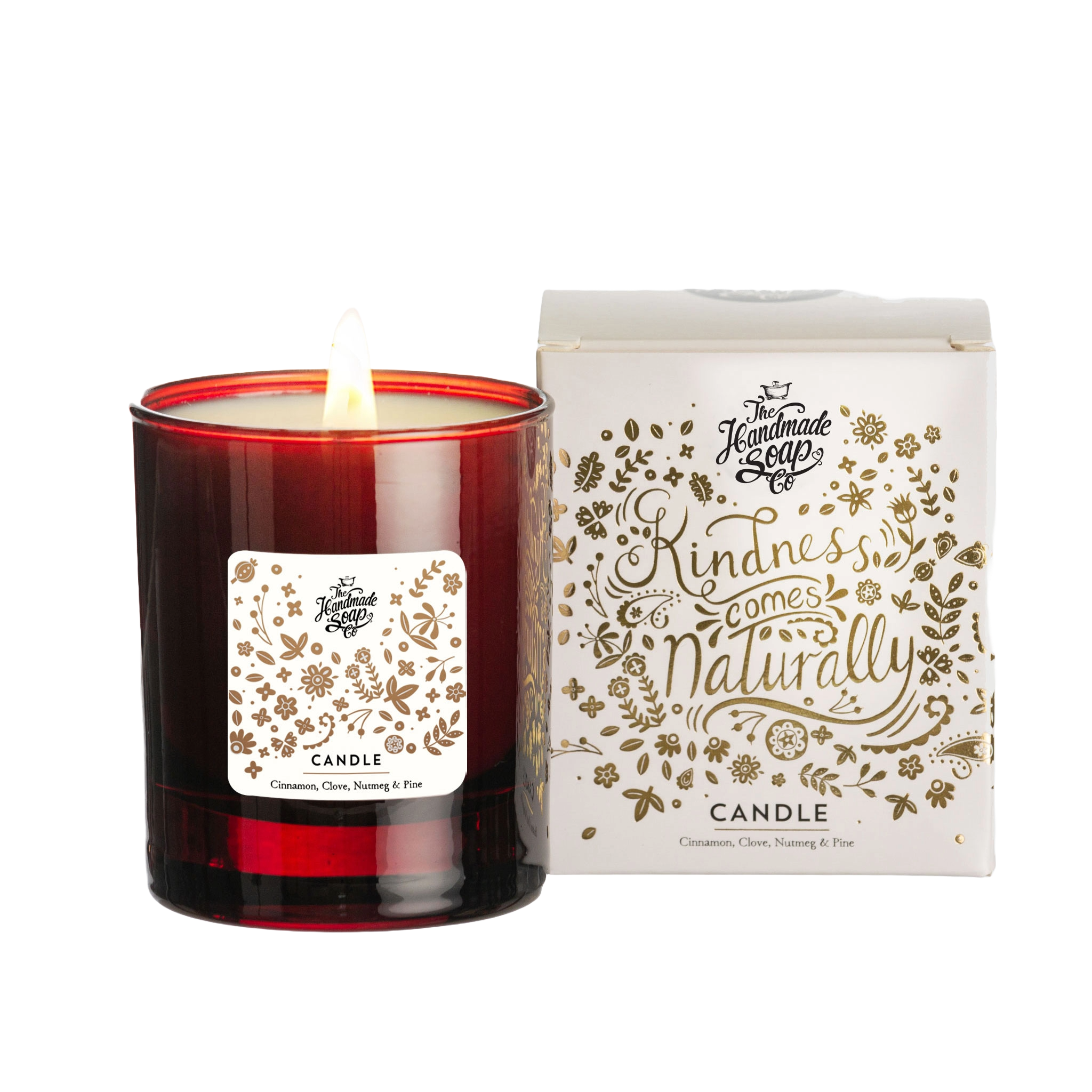 Limited Edition Soy Candle - Cinnamon, Clove, Nutmeg + Pine