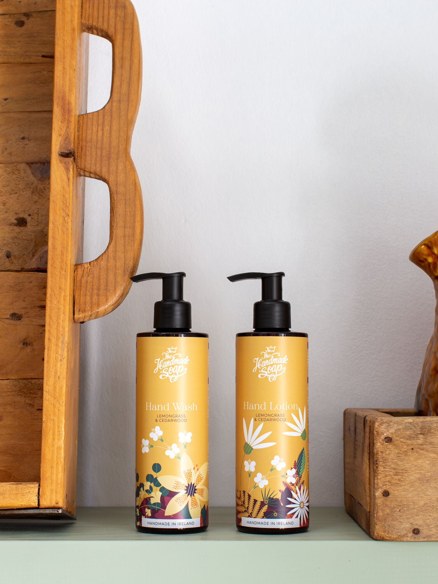 Hand Wash & Lotion Set - Lemongrass & Cedarwood | 250ml x 2