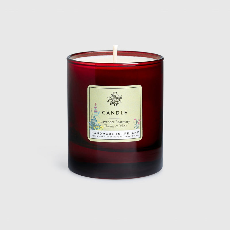 LEMONGRASS, ROSEMARY & RED THYME - ESSENTIAL OIL CANDLE