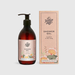 Handmade, Natural, Vegan and Cruelty Free Shower Gel. Scented with essential oils from Grapefruit & May Chang. In a Gift Box.
