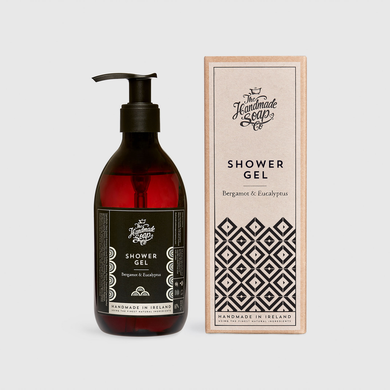 Bergamot Sandalwood Shower Gel 300ml The Handmade Soap Company